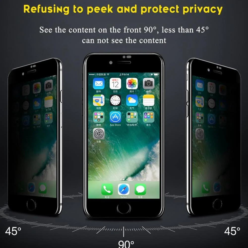 iPhone 7 Privacy Tempered Glass [ Anti- Spy Glass] - Image 3