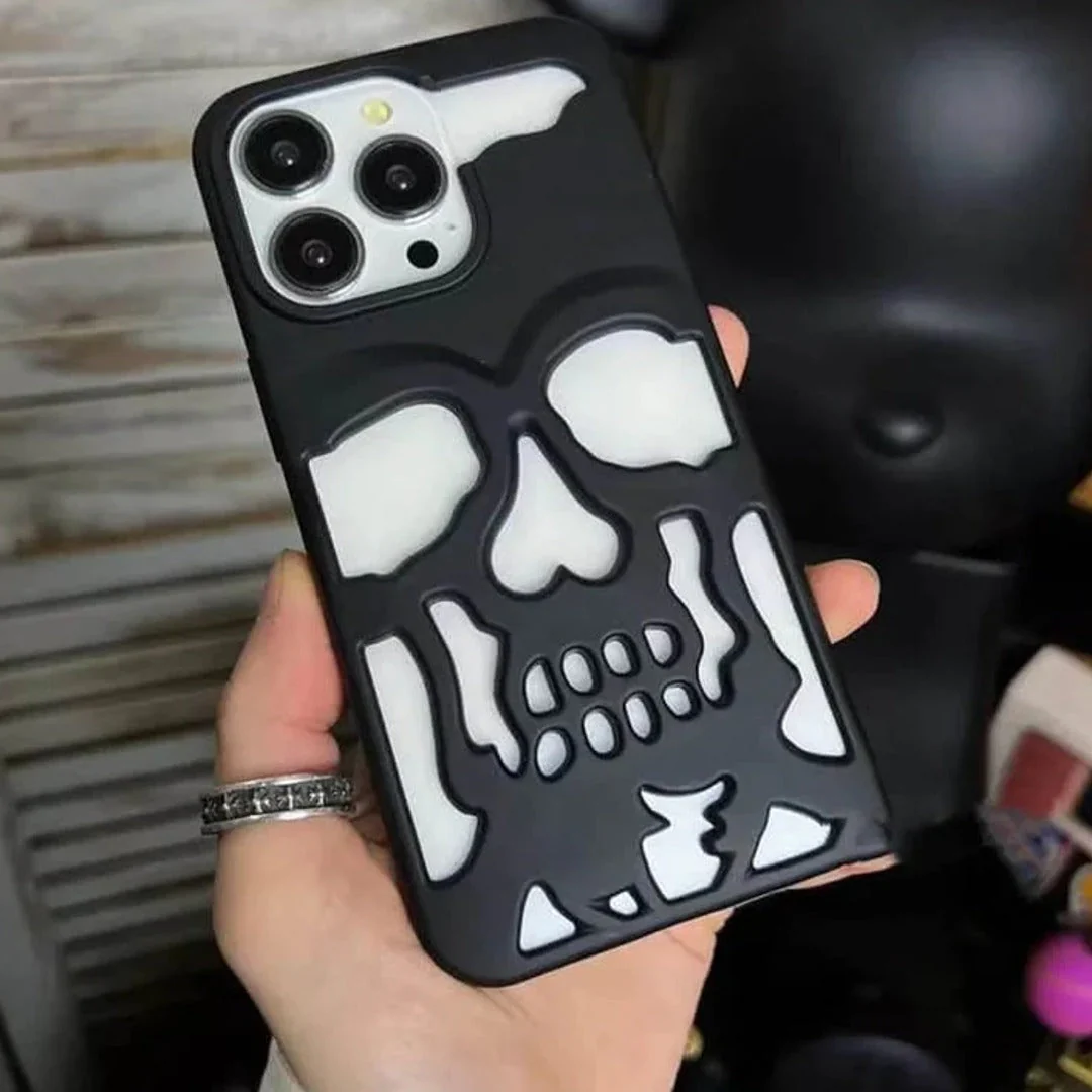 Hollow Skull Design Case - iPhone - Image 6