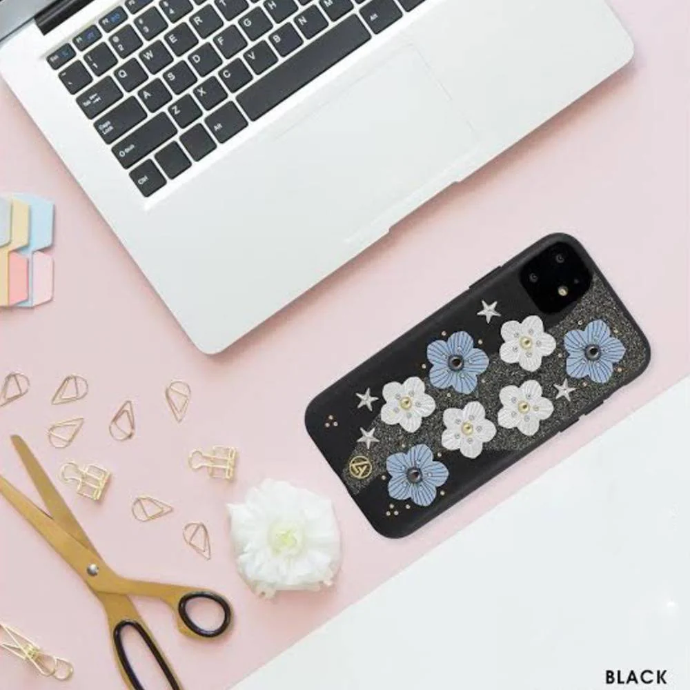 MK ® iPhone 11 Pro Max Luna Aristo 3D Flower Print Case - Image 2