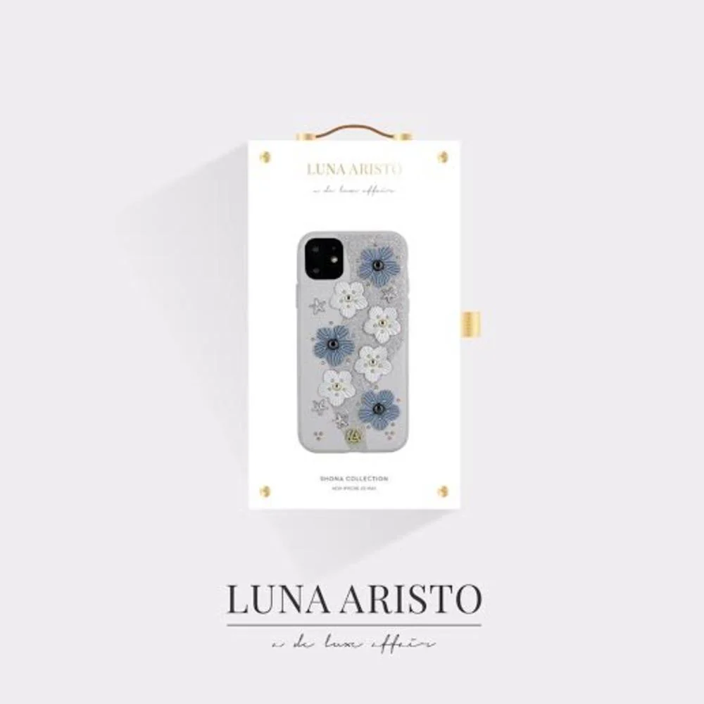 MK ® iPhone 11 Pro Max Luna Aristo 3D Flower Print Case - Image 6