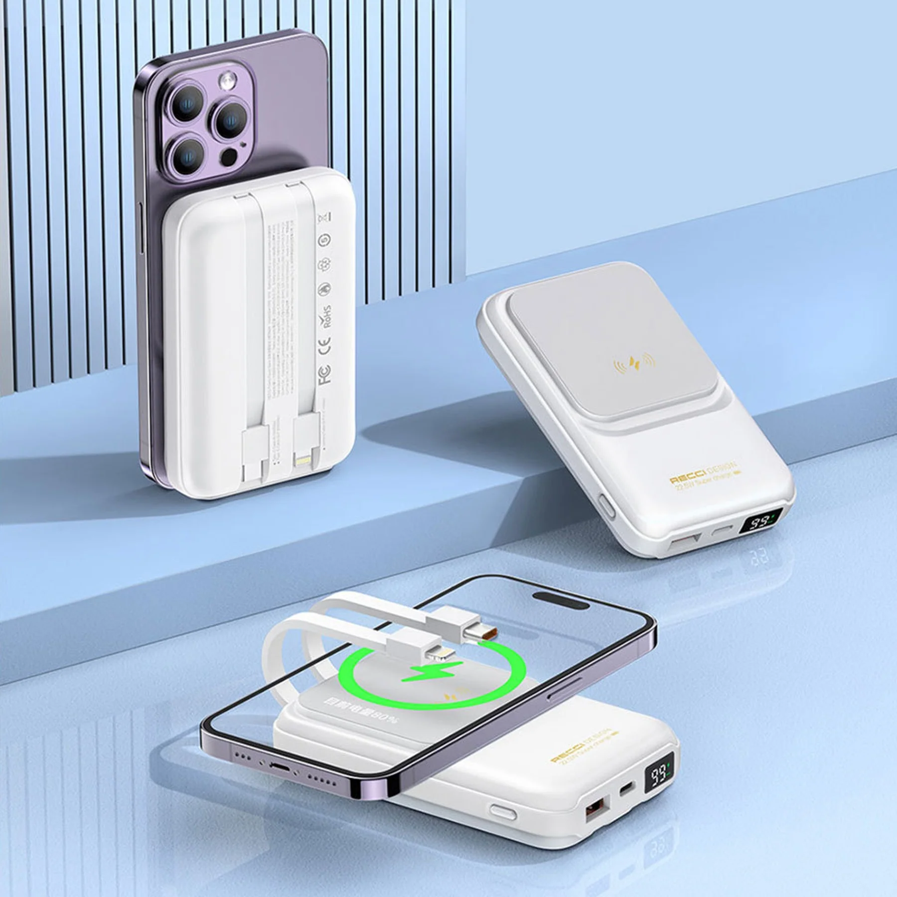 Magnet Boost Dual Fast Charging Power Bank