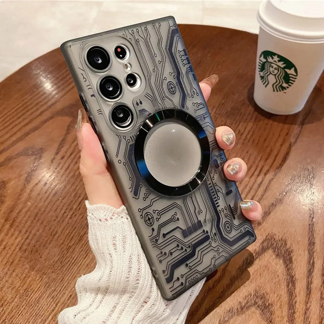 Magnetic Matte Translucent Case - Samsung - Image 4