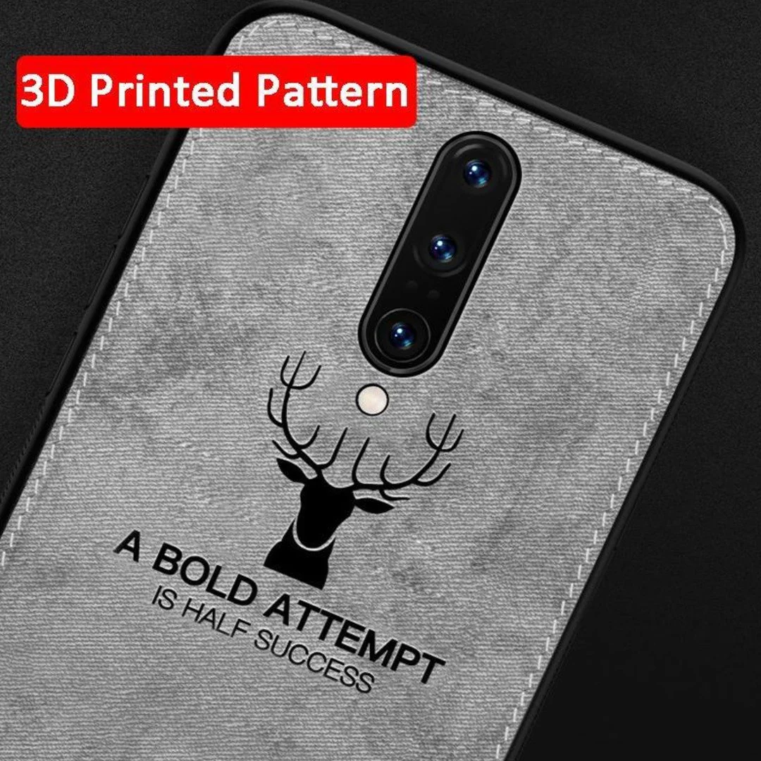 OnePlus 8 (3 in 1 Combo) Deer Case + Tempered Glass + Earphones - Image 8