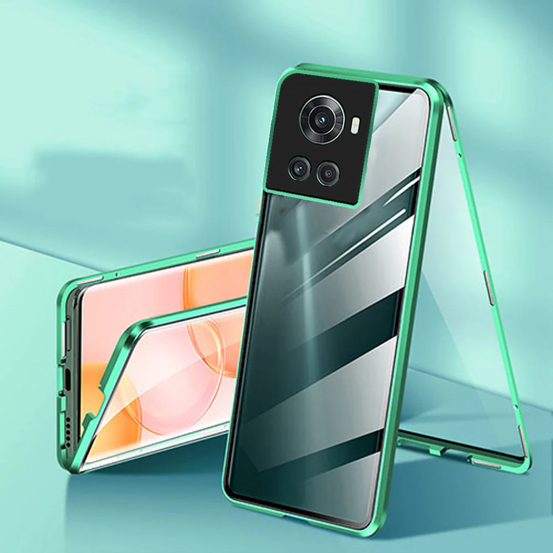 OnePlus 10R Dual Magnetic Glass Armor Case - Image 4