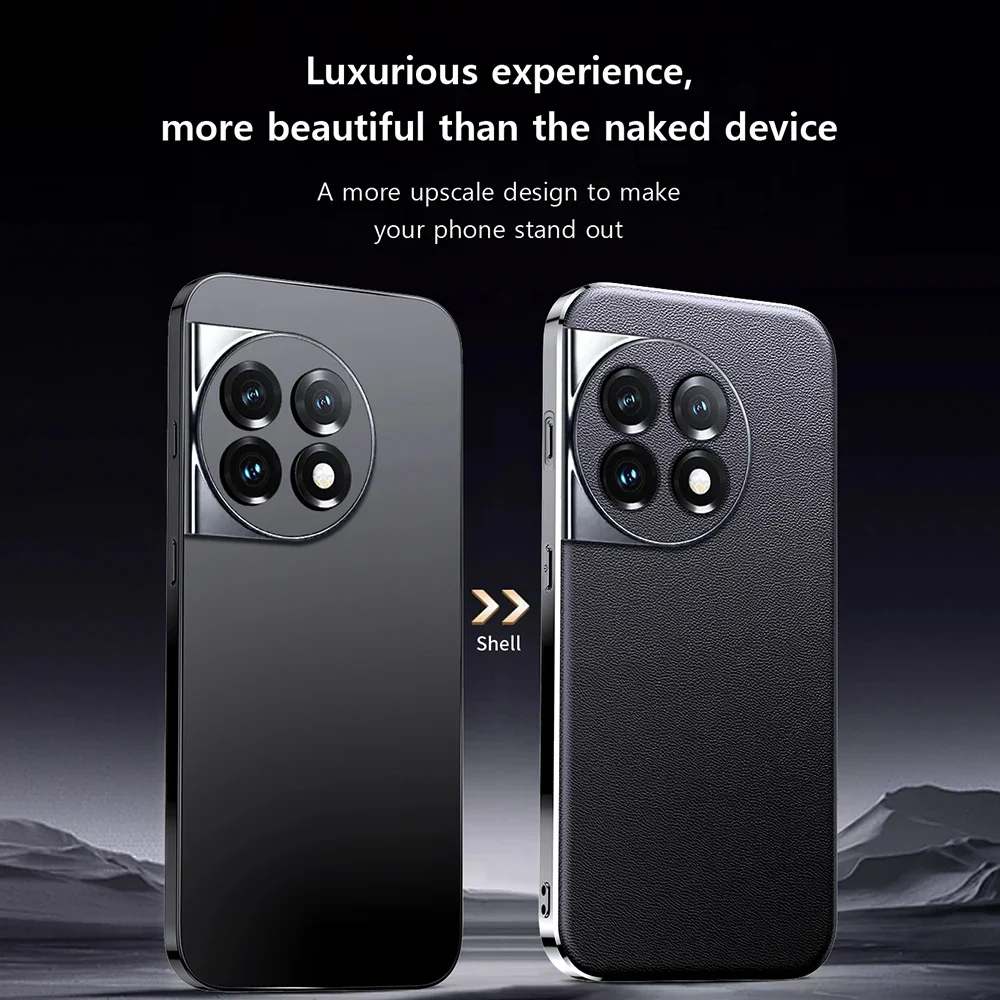 OnePlus 13 Series Chrome Edge Luxe Leather Case - Image 5