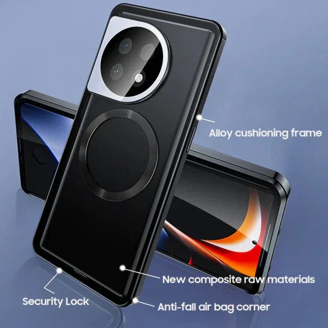 OnePlus 13 Series Metal Magnetic Dual-Glass MagSafe Case - Image 5