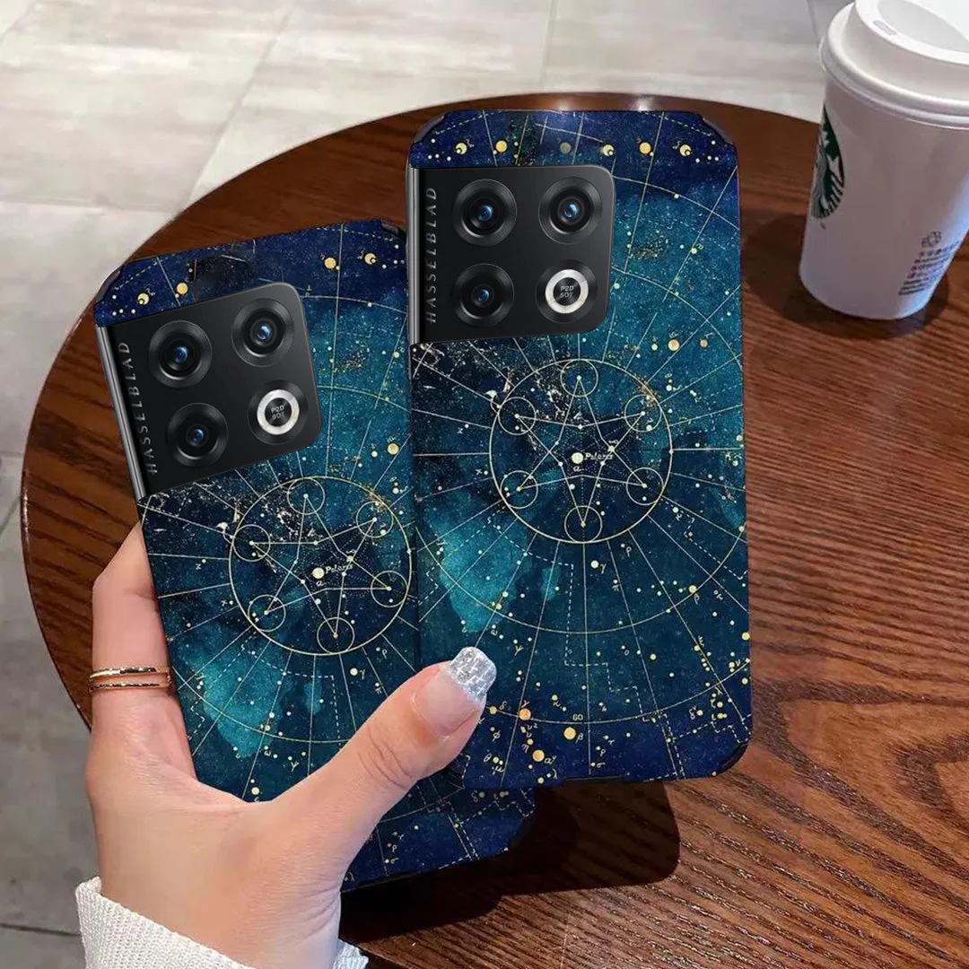 OnePlus (2 in 1 Combo) - Star Map Print Case + Tempered Glass - Image 8