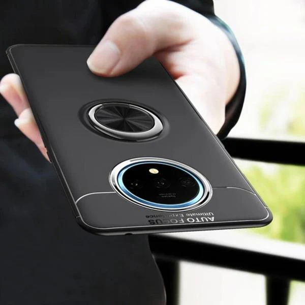 Metallic Finger Ring Holder Matte Case - OnePlus - Image 2