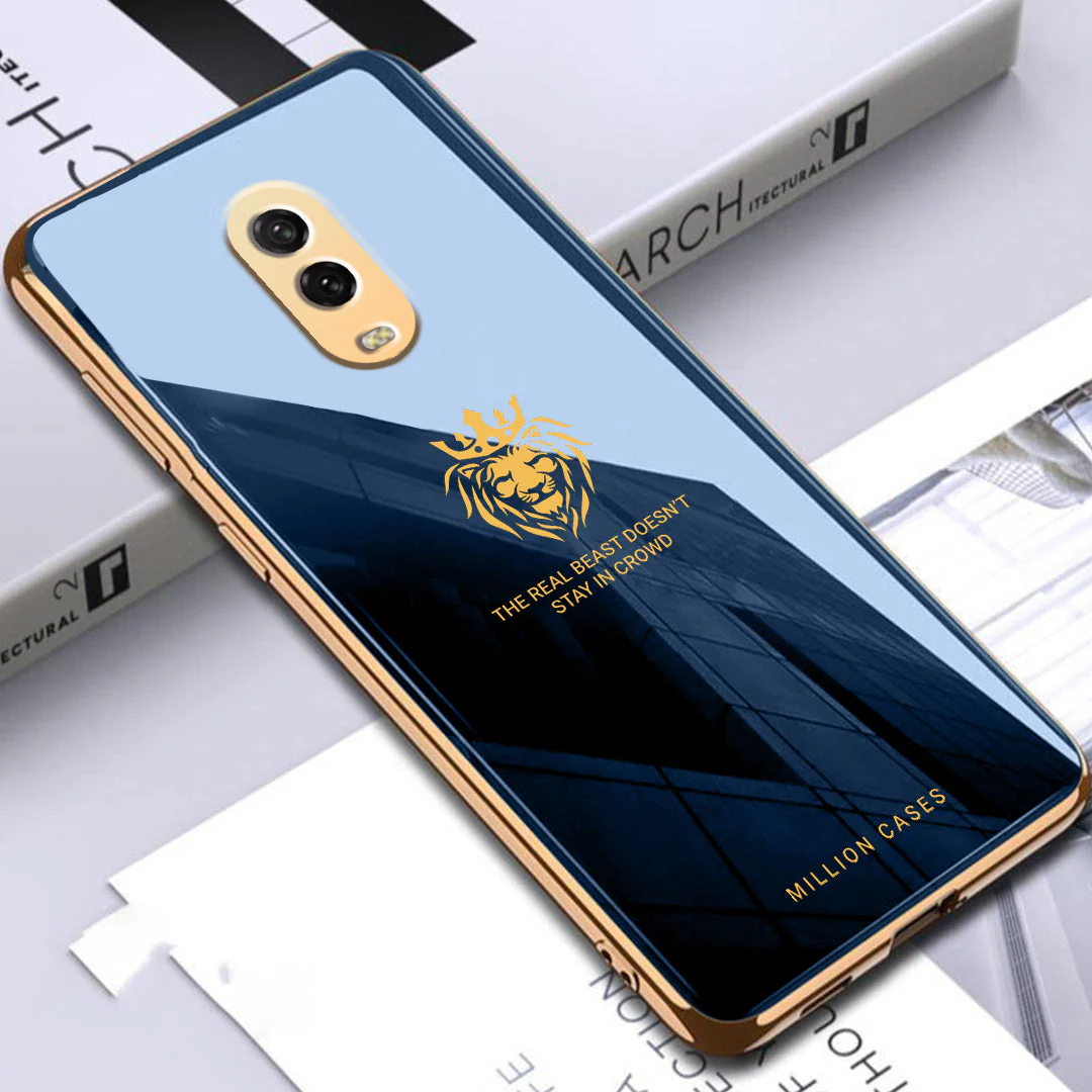 OnePlus 6T (3 in 1 Combo) Lion Pattern Glass Case + Tempered Glass + Camera Lens Protector - Image 5
