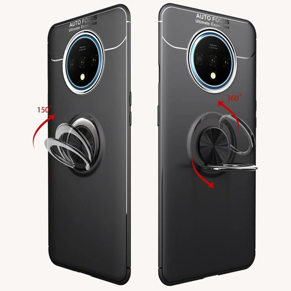 OnePlus 7T (2 in 1 Combo) Metallic Ring Case + Earphones - Image 9