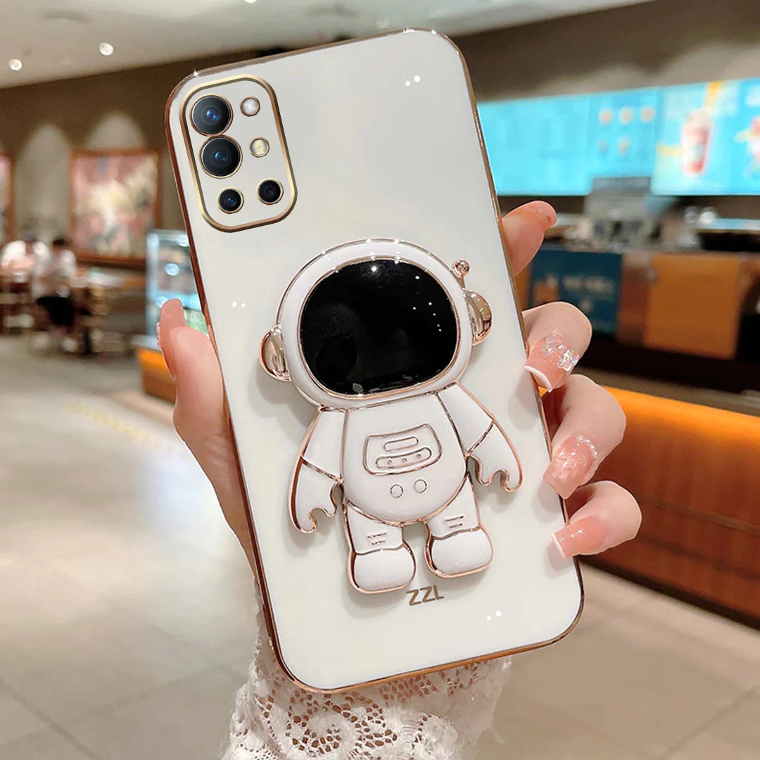 OnePlus 8T Luxurious Astronaut Bracket Case - Image 4