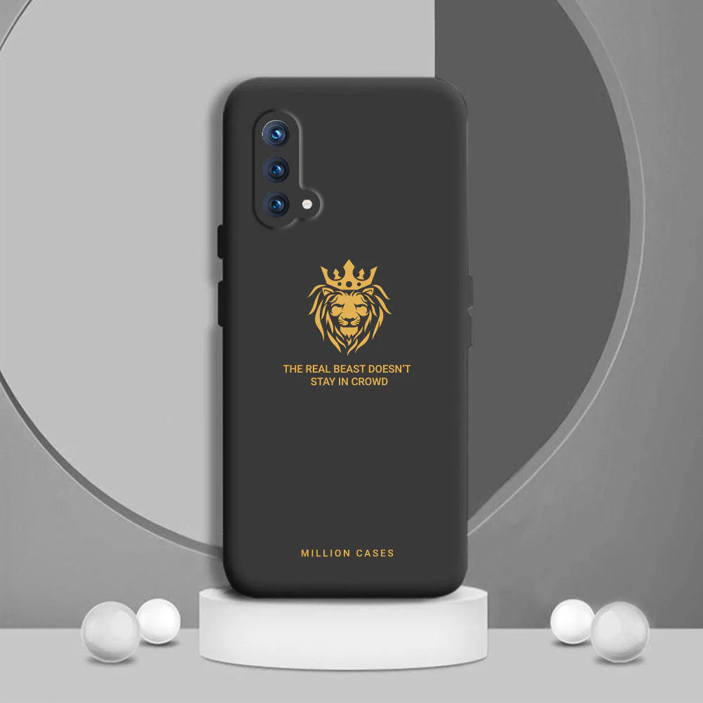 OnePlus Nord CE Soft Silicone Lion Case - Image 2