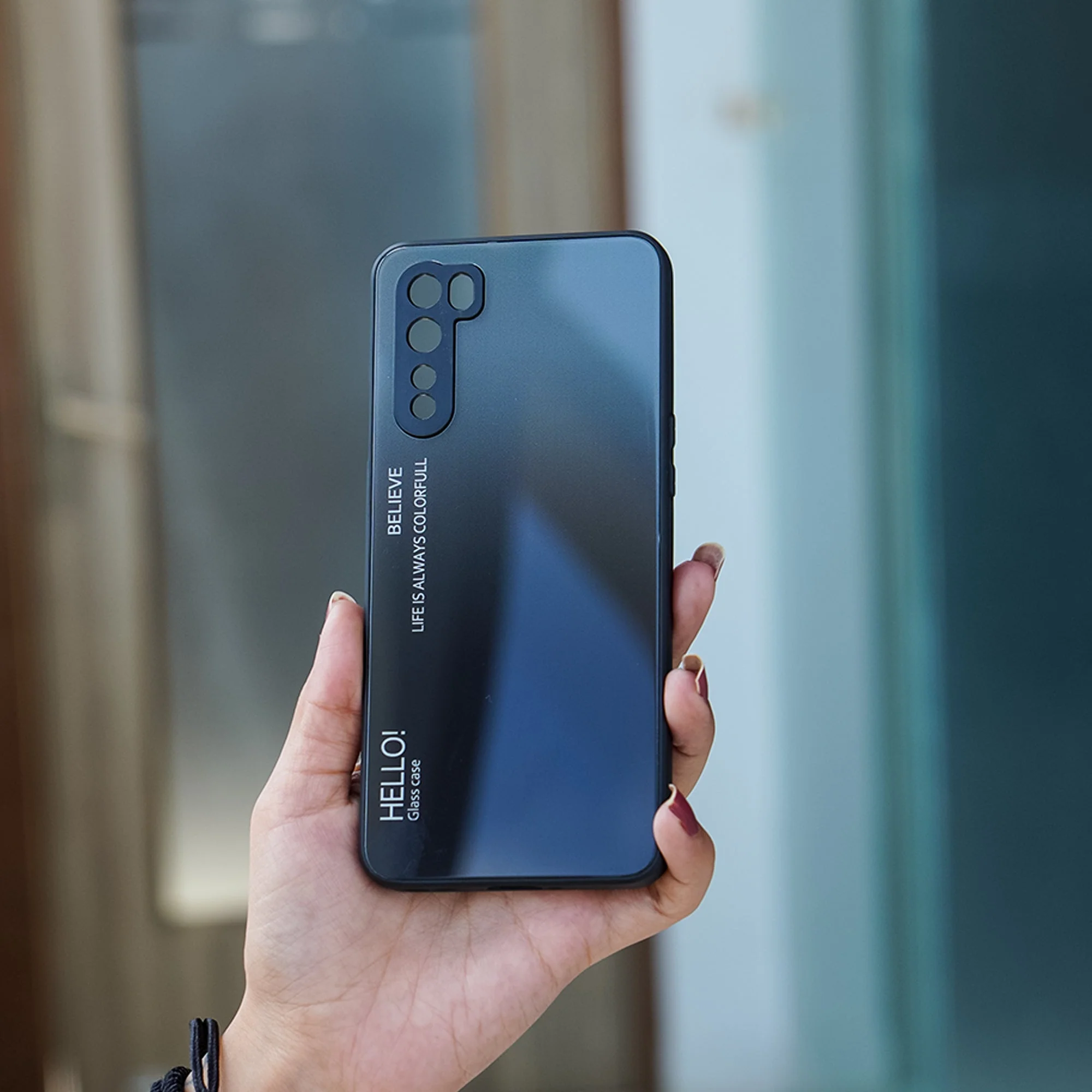 OnePlus Nord Delicate Gradient Slushy Glass Case - Image 3