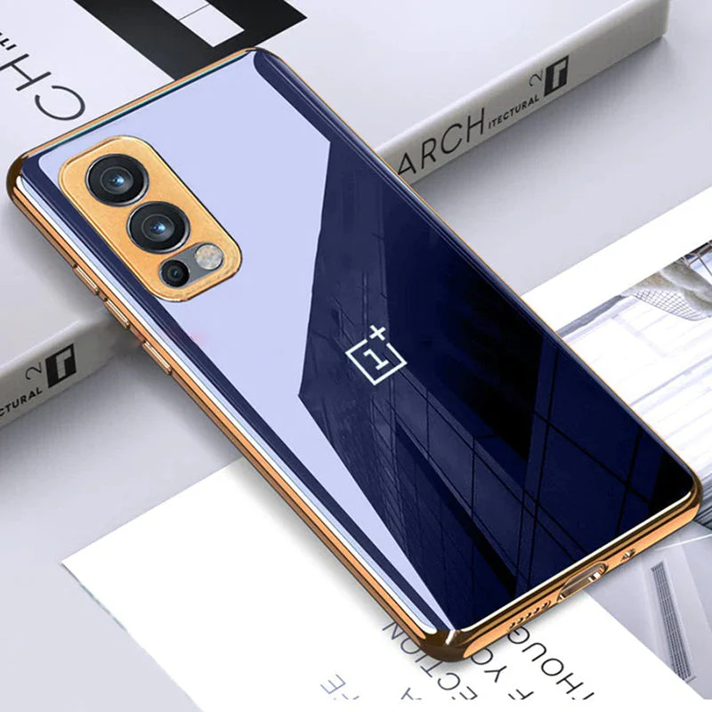Glossy Gold Edge Back Logo Case - OnePlus - Image 5