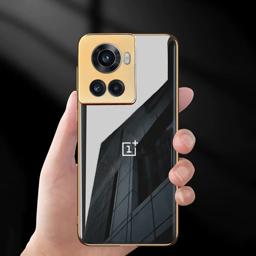 Glossy Gold Edge Back Logo Case - OnePlus - Image 8