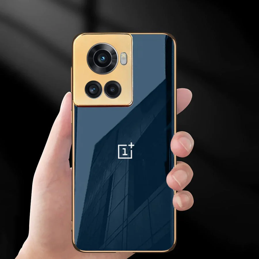 Glossy Gold Edge Back Logo Case - OnePlus - Image 9