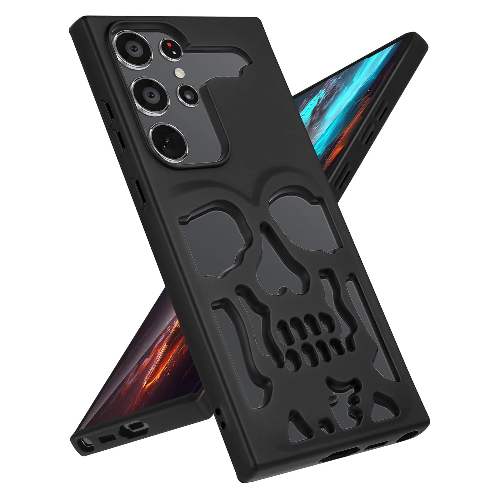 Phantom Skull Hollow Design Case - Samsung - Image 5