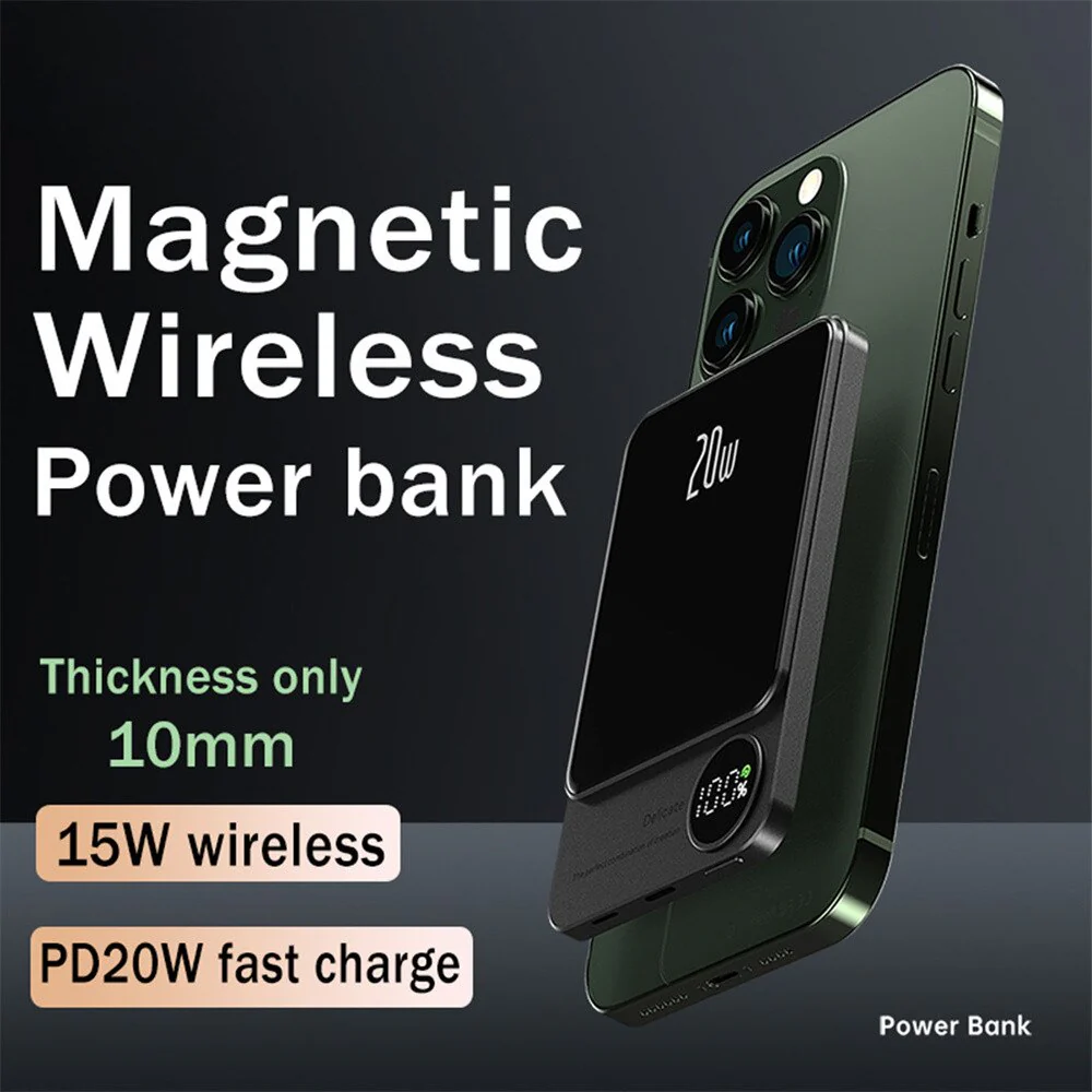 PowerX™ - 10000 mAh Magsafe Wireless Powerbank - Image 5