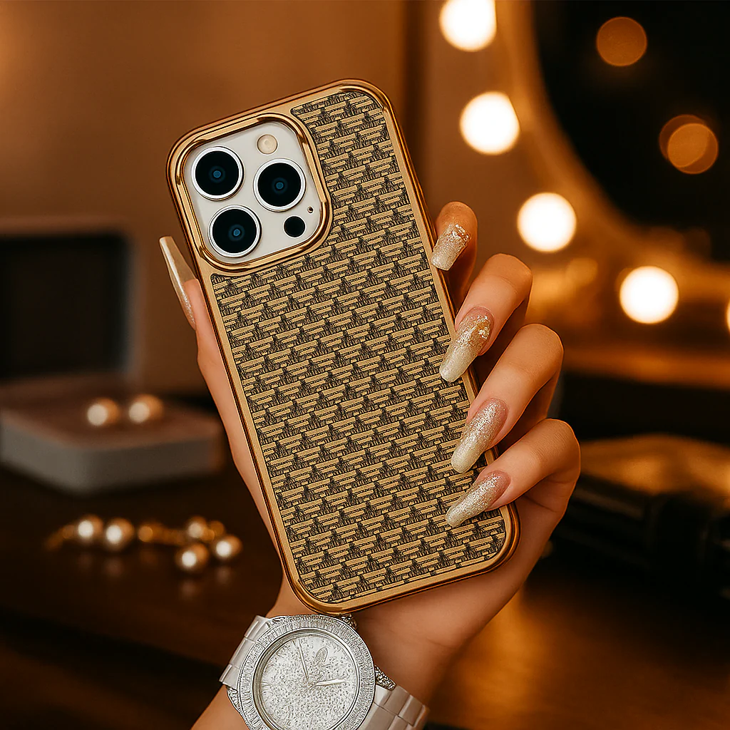Premium Artisanal Design Grip Case - iPhone