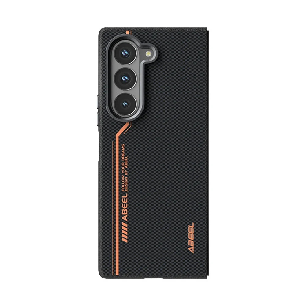 Satin Weave Stripe Carbon Case