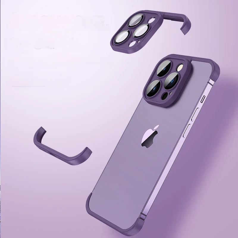 Shockproof Bumper Silicone Edge Protector - iPhone - Image 2