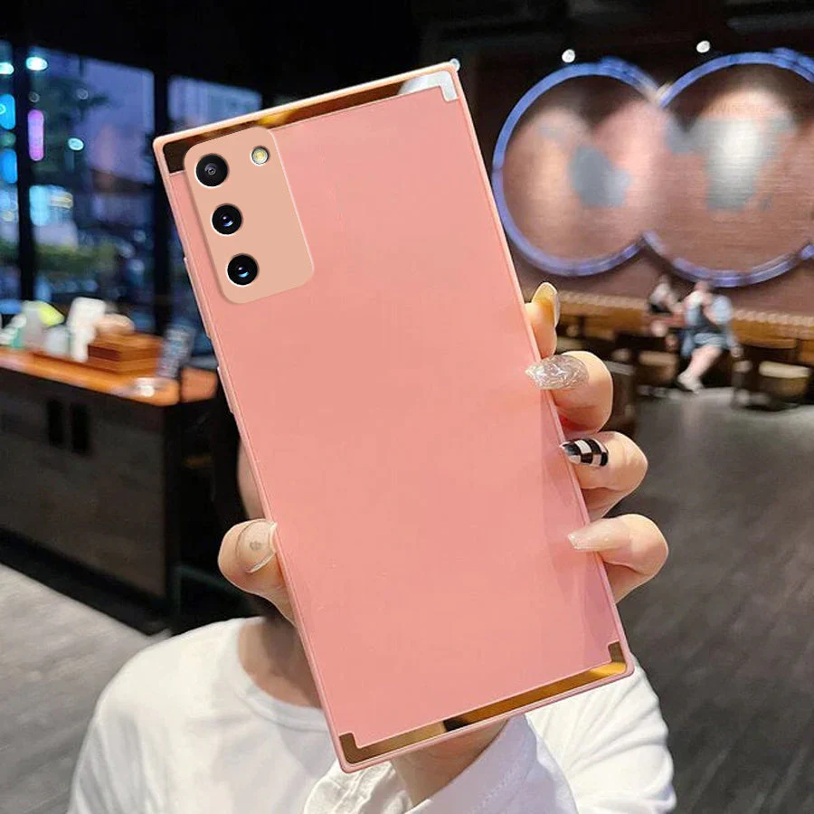 Square Gold Plated Matte Case - Samsung - Image 25