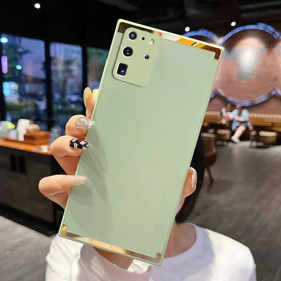 Square Gold Plated Matte Case - Samsung - Image 31