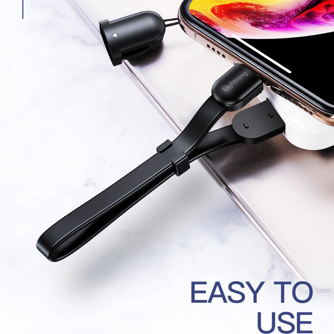TOTU ® Partner Series 20cm Lightning Strap USB cable - Image 4