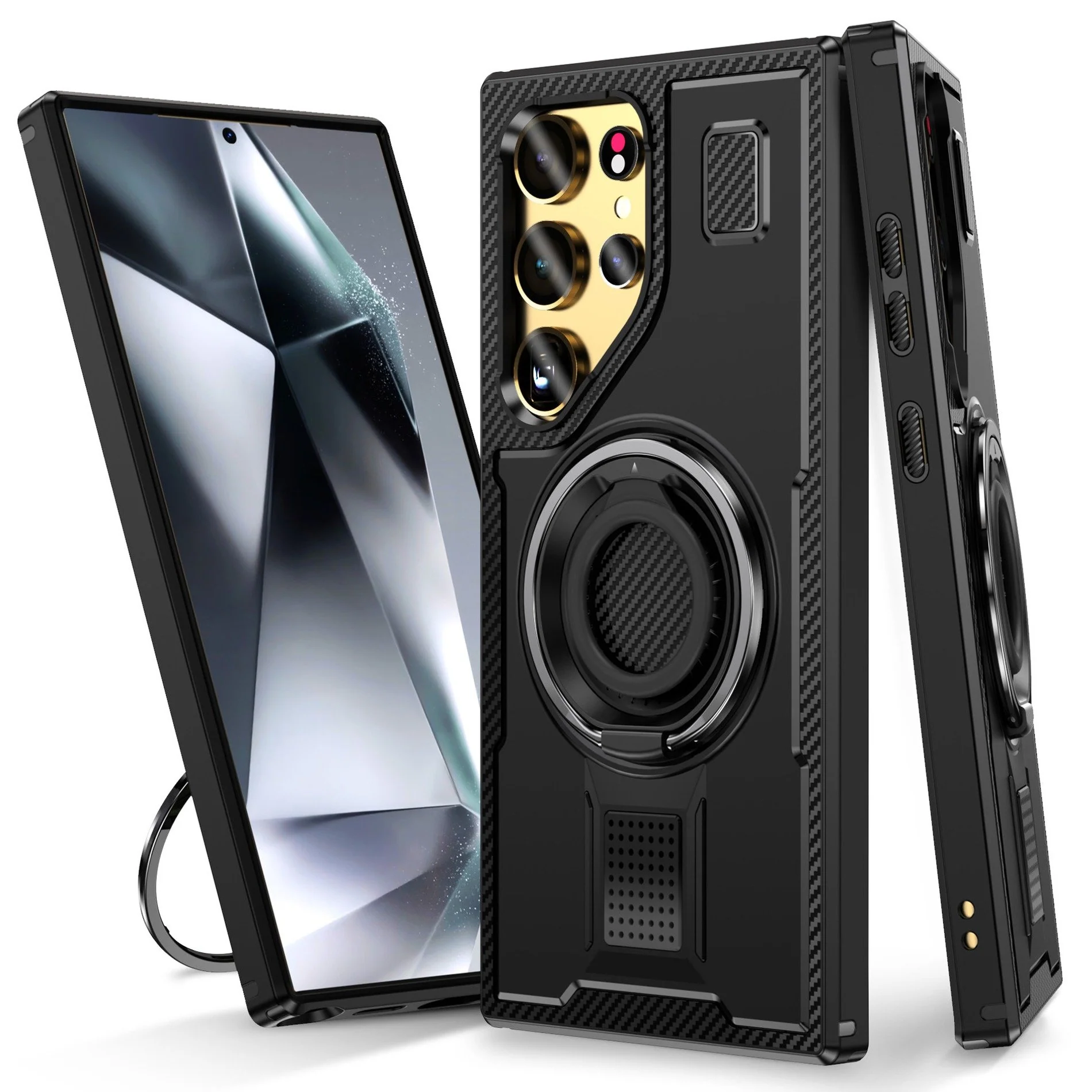 Vent Flow Heat Dissipating Rotating Ring Case - Samsung